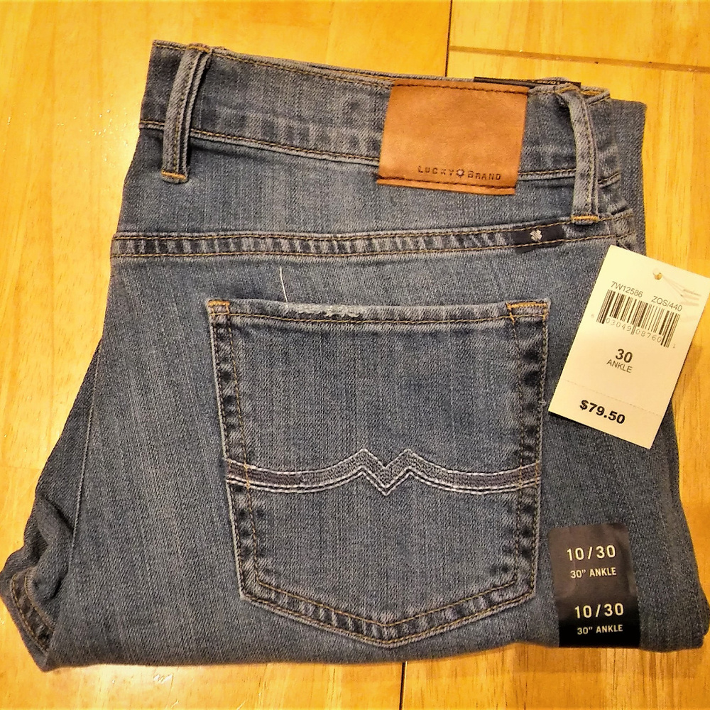Lucky Brand Sweet 'N' Straight Easy Fit Mid Rise